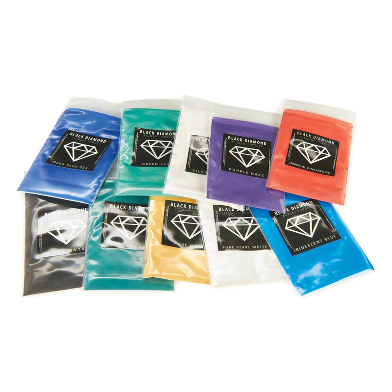 Mica Powder Variety Pack - Options:Variety Pack 4 - 10 Color (5g)